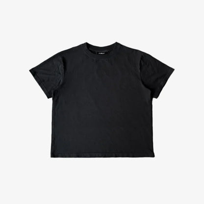 BOXY T-SHIRT - black